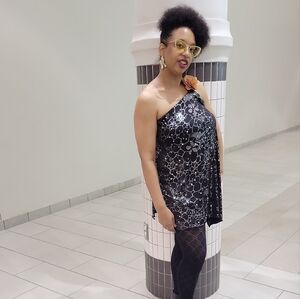 Black Soirée Tunic or Dress